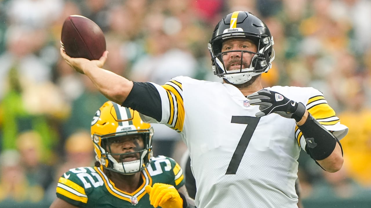 Steelers QB Ben Roethlisberger makes the Pro Football Focus Record