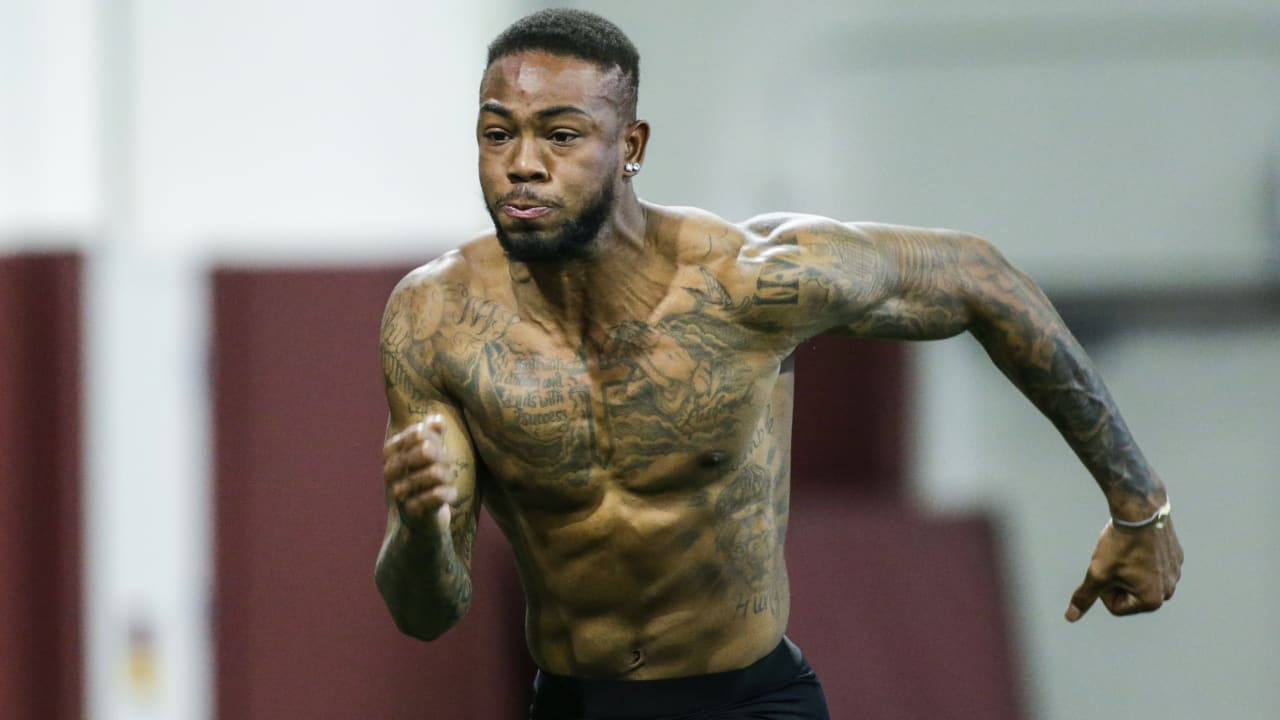 Minnesota Golden Gophers wide receiver Rashod Bateman's pro day highlights