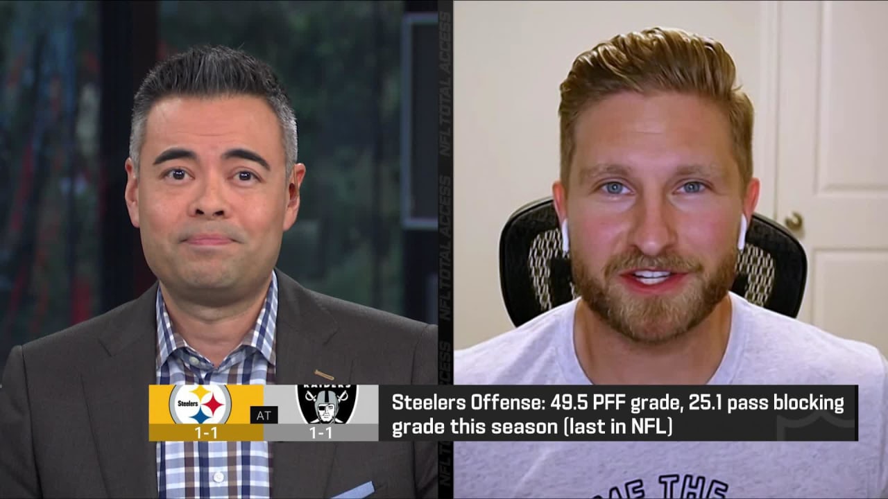 PFF's Trevor Sikkema previews Pittsburgh Steelers-Las Vegas Raiders Week 3  duel on 'Sunday Night Football'