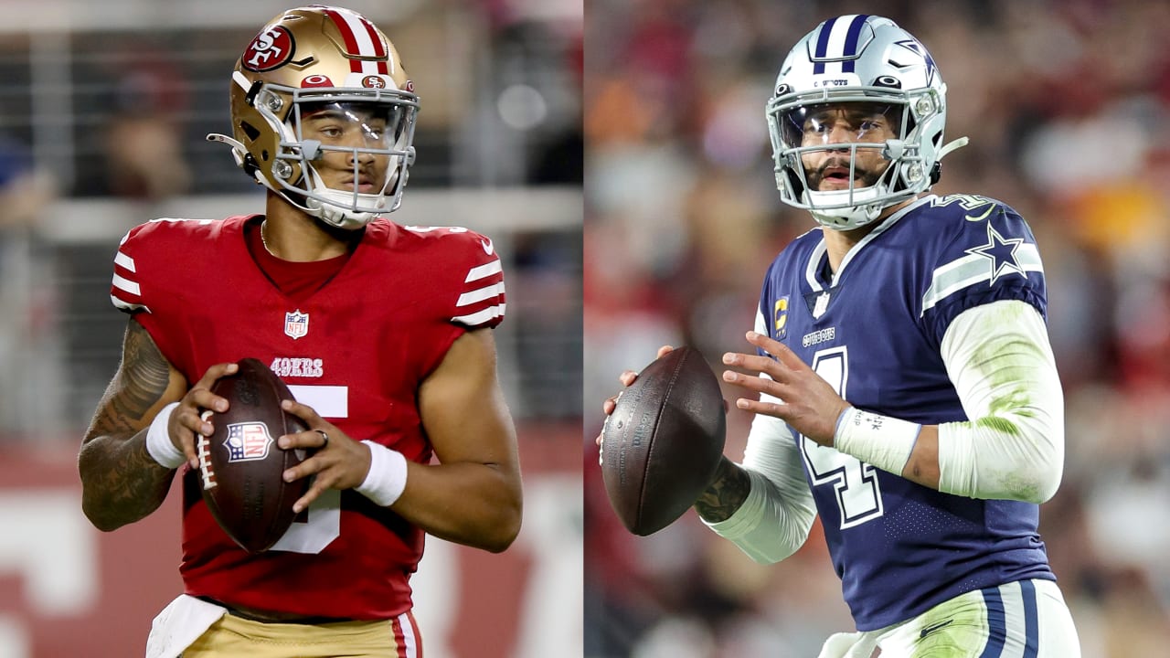 NFL Network insider Ian Rapoport: San Francisco 49ers trading quarterback  Trey Lance to the Dallas Cowboys in exchange for a fourth round pick in  2024 NFL Draft