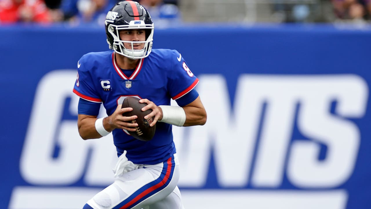 Giants QB Daniel Jones (ankle) limited in Wednesday's practice