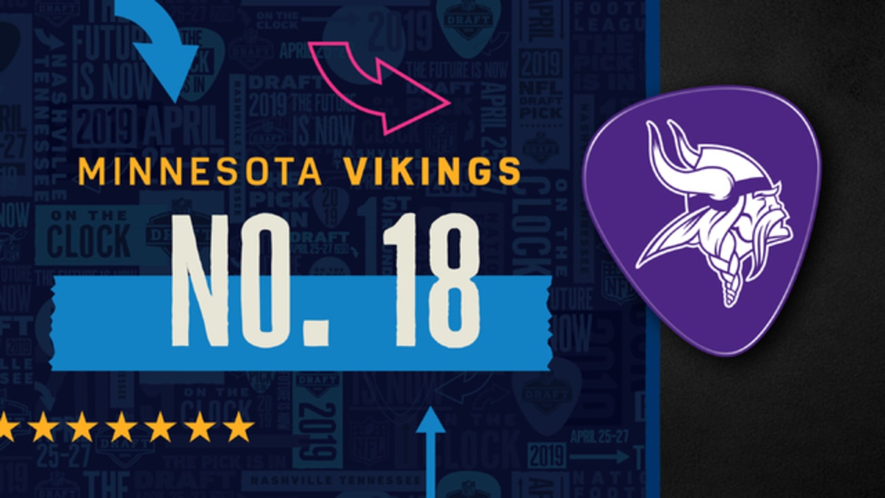 Minnesota Vikings Pick No. 18 | Mock Draft Live