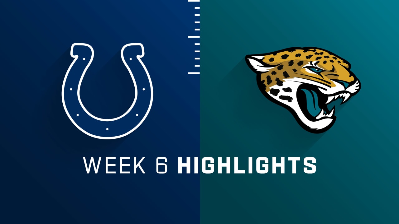 Indianapolis Colts vs. Jacksonville Jaguars highlights Week 6