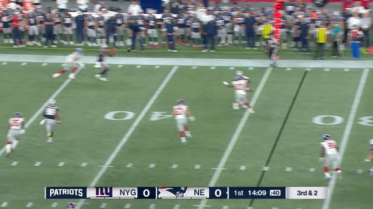 Giants vs. Patriots Preseason Week 4 Highlights