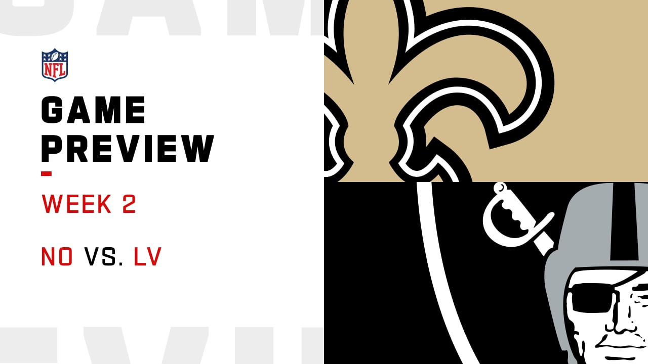 New Orleans Saints vs. Las Vegas Raiders preview Week 2