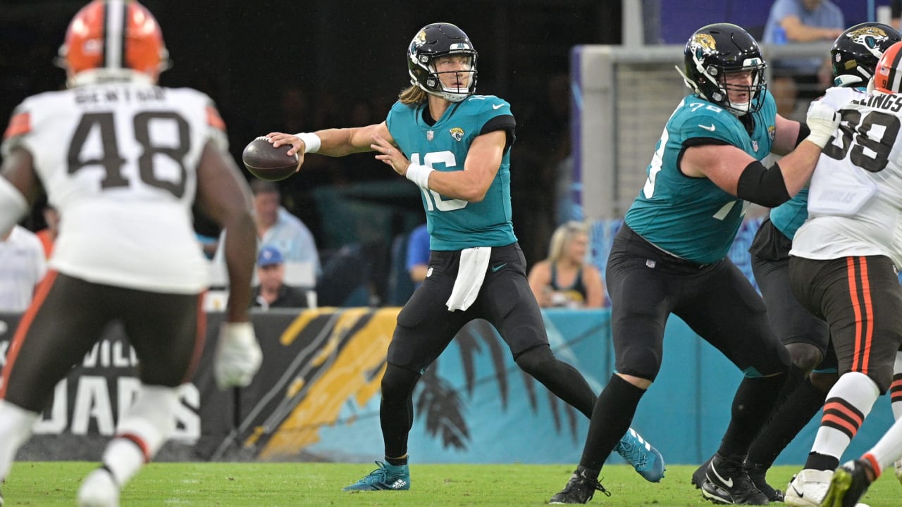 Jacksonville Jaguars Fall 23-13 To Browns in Preseason Opener As Lawrence  Makes NFL Debut - Sports Illustrated Jacksonville Jaguars News, Analysis  and More