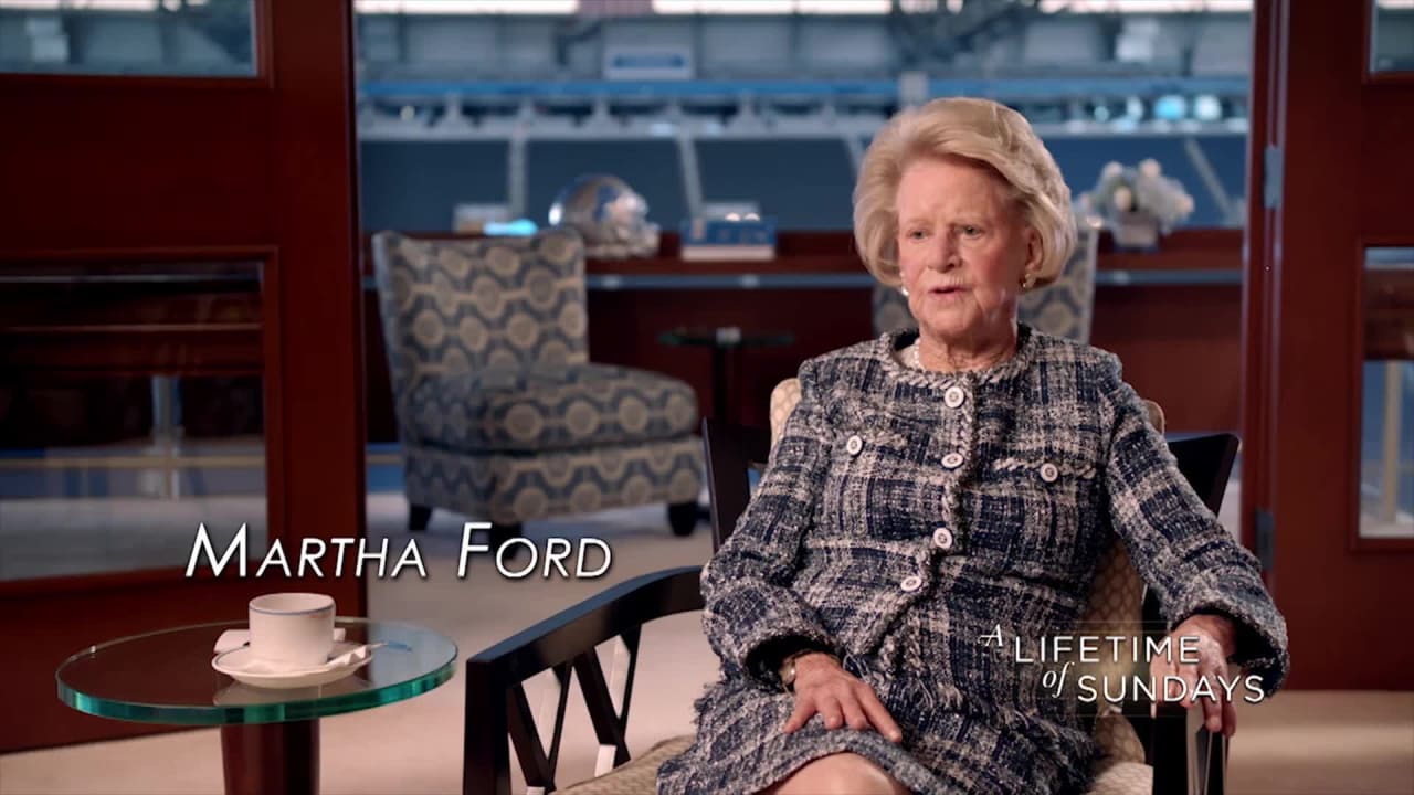 'A Lifetime of Sundays' Martha Firestone Ford's commitment to the Lions