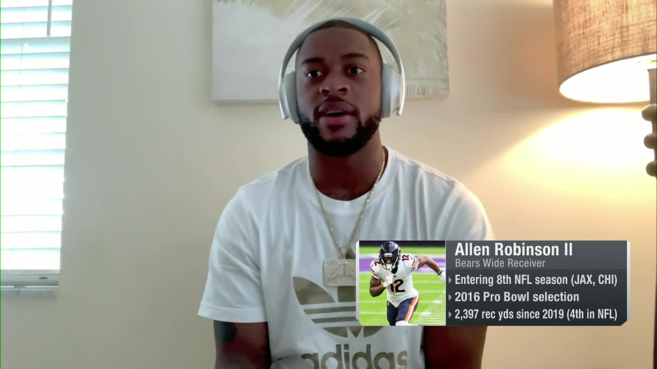 Allen Robinson discusses taking reps with Andy Dalton, Justin Fields