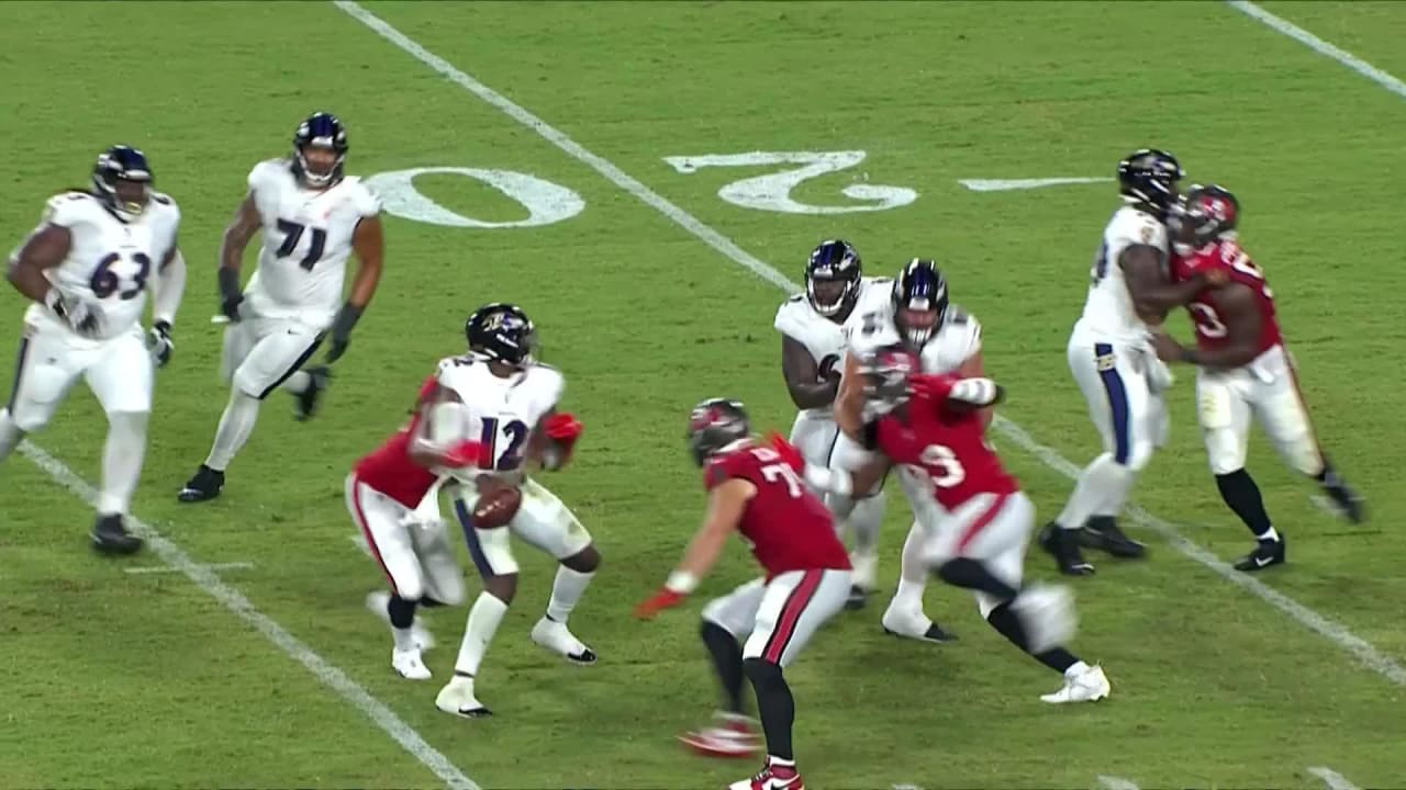 A closer look at the fourth-down play that sealed Tampa Bay's win over  Carolina