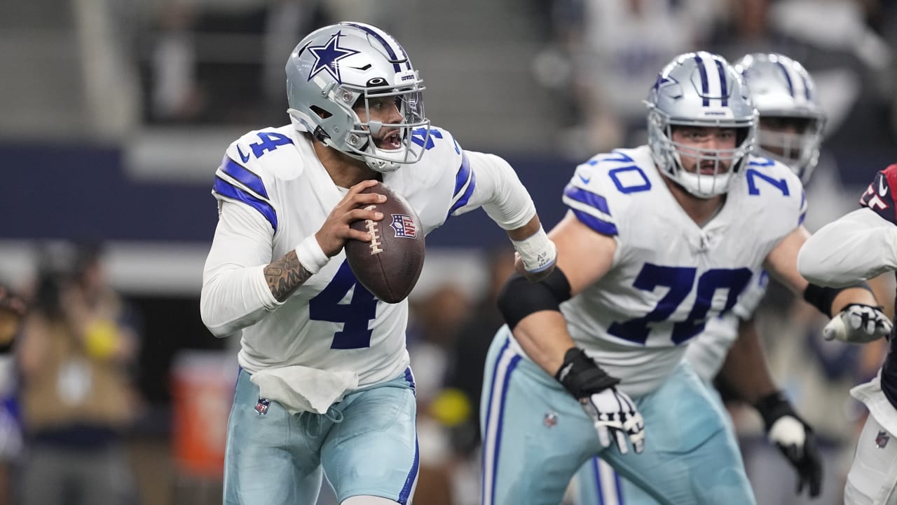 Dallas Cowboys wide receiver Noah Brown (85) runs during an NFL football  game against the Washington Commanders, Sunday, January 8, 2023 in  Landover. (AP Photo/Daniel Kucin Jr Stock Photo - Alamy