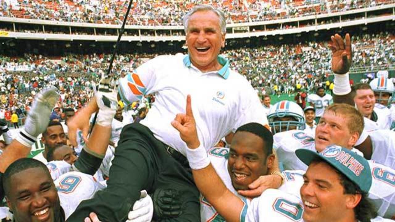 Shula says '72 Dolphins don't have champagne parties - NBC Sports