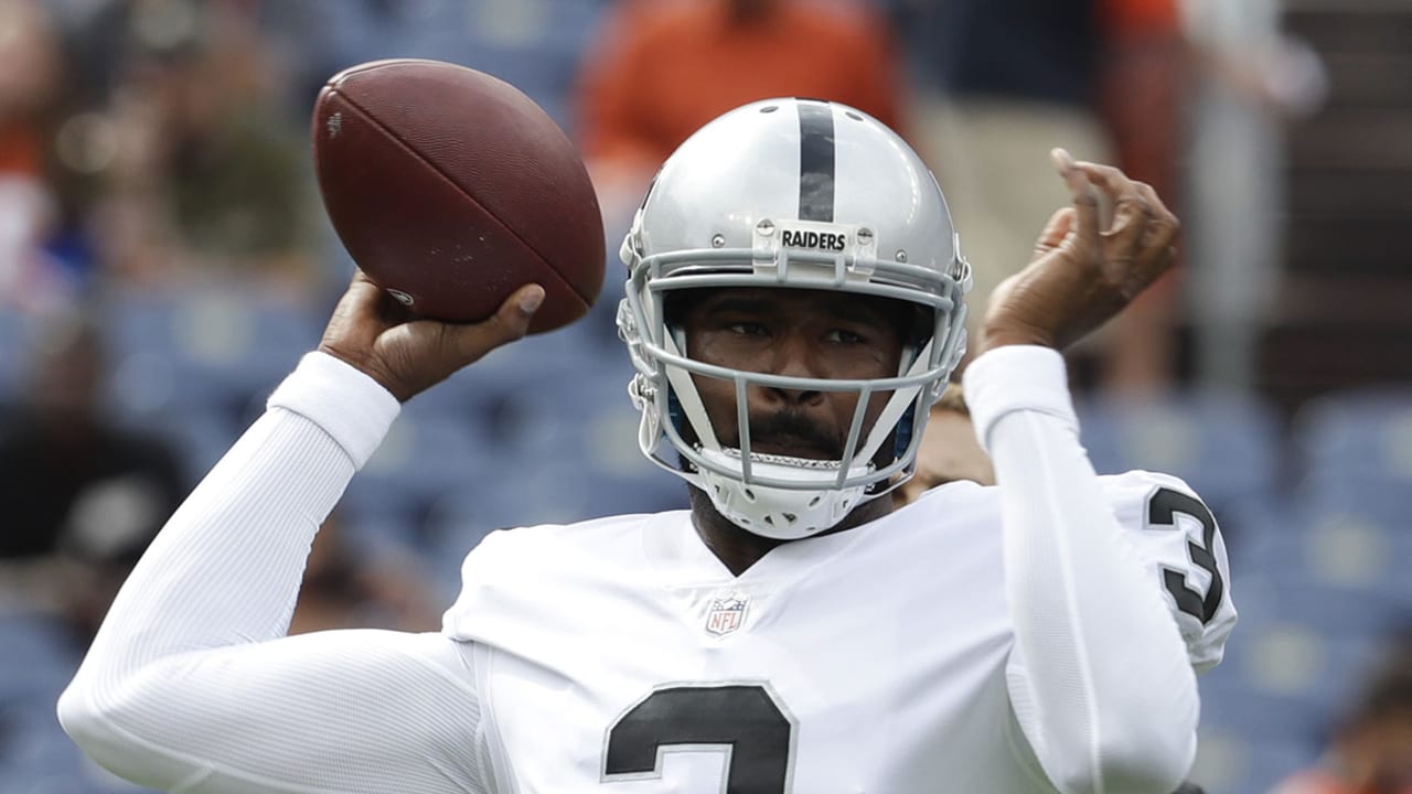 Raiders sign quarterback E.J. Manuel, two others