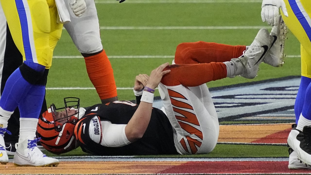 Bengals QB Joe Burrow suffered MCL sprain in Super Bowl LVI, won't need  offseason surgery