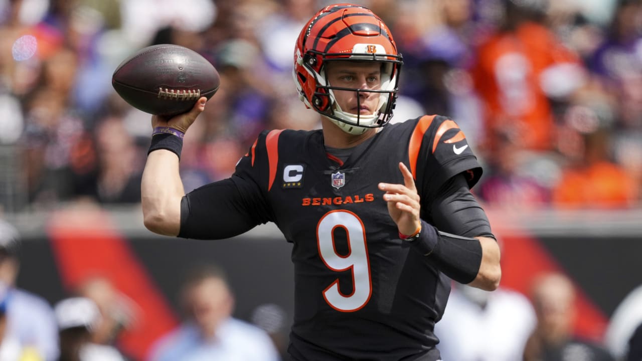 Joe Burrow listed as questionable by Bengals for Monday night game