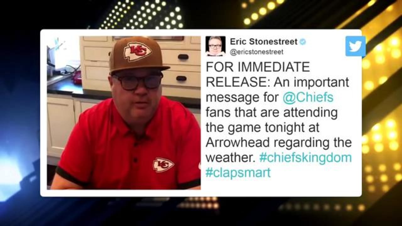 Eric Stonestreet reminds all at NFL Draft the Chiefs are champs