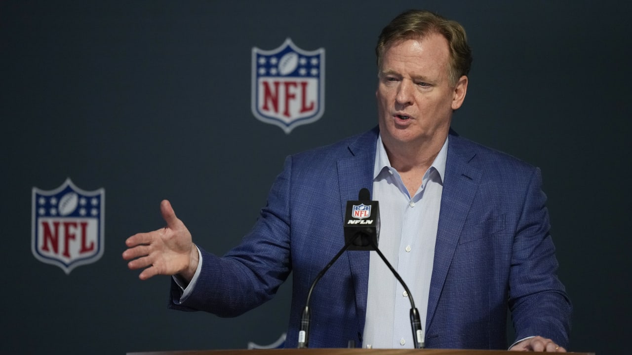 NFL Commissioner Roger Goodell gives State of the League address