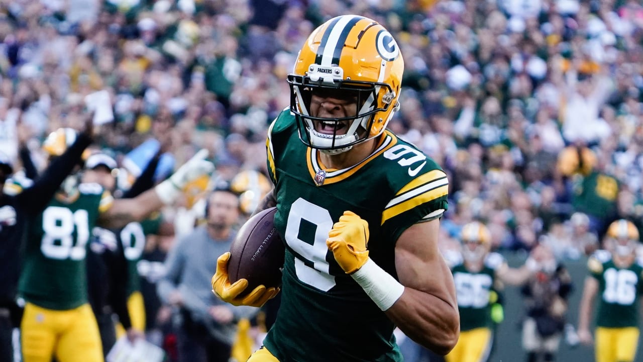 Aaron Rodgers sees similarities between Christian Watson, Davante Adams as  Packers rookies