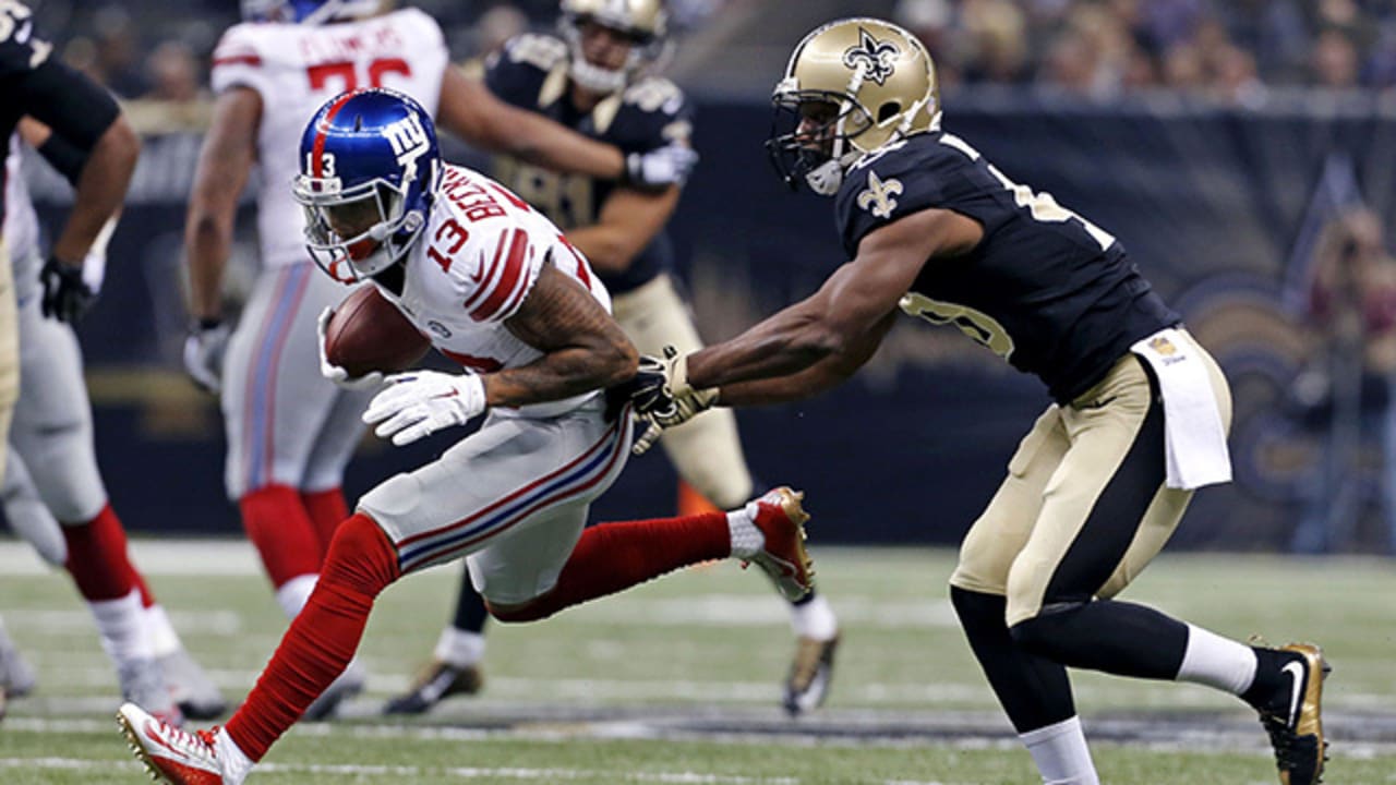 Giants vs. Saints highlights from 52-49 showdown in Week 8 of the