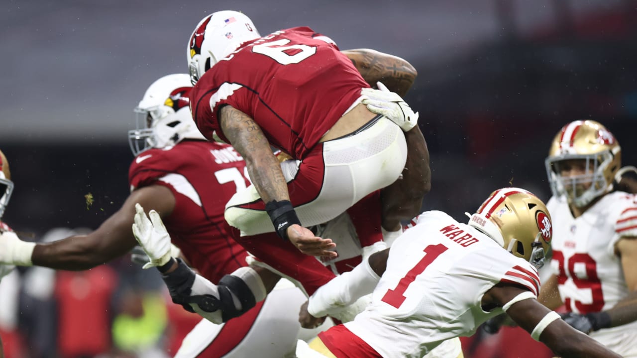 Arizona Cardinals running back James Conner showcases the NFL