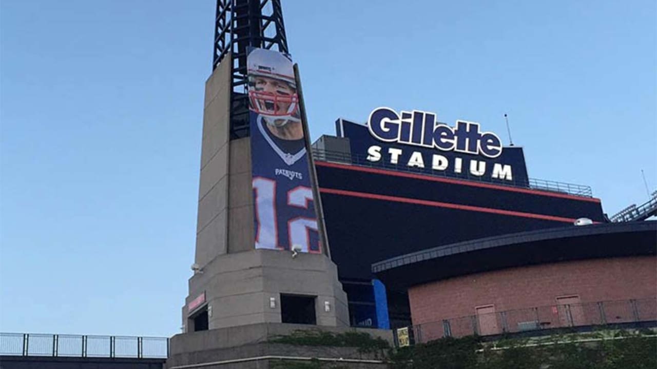 Gillette Stadium Officials Unveil New North End Videoboard