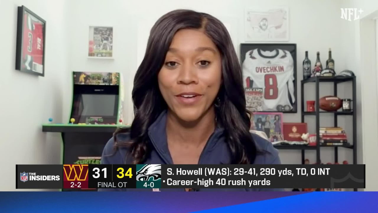 NFL Network's Sherree Burruss Washington Commanders offense appears to