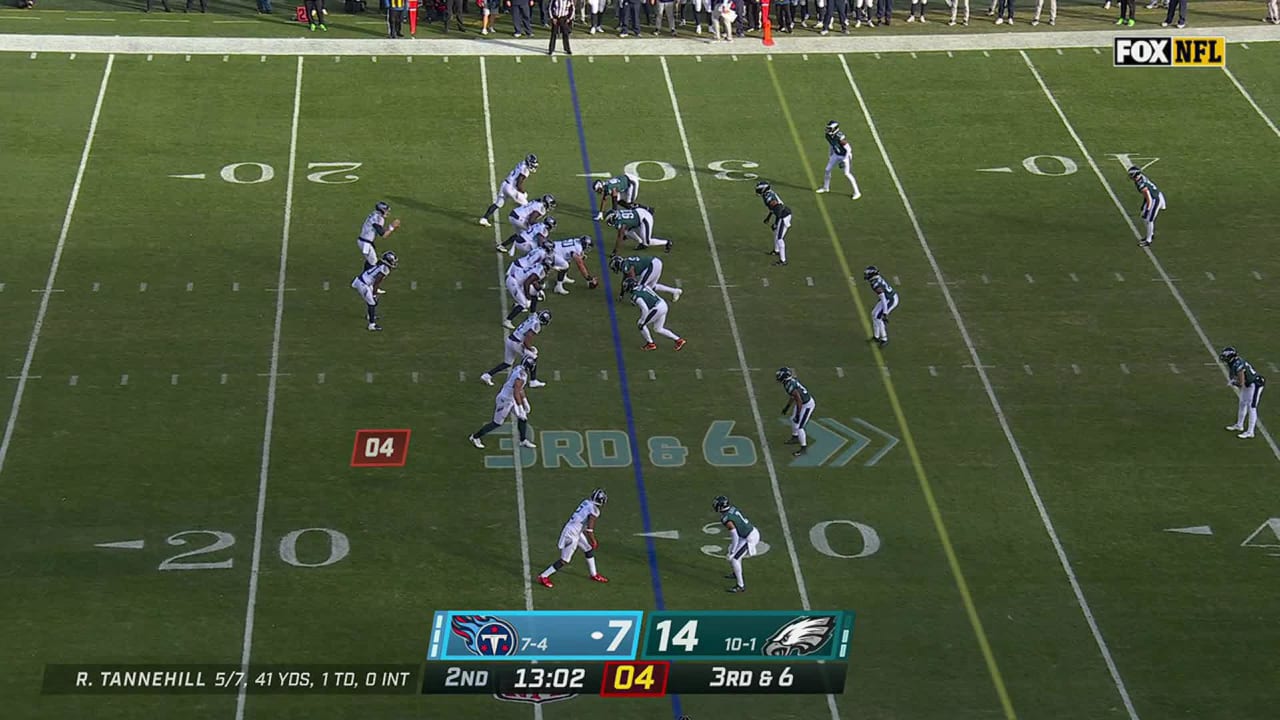 Philadelphia Eagles defensive end Fletcher Cox cuts off Tennessee ...
