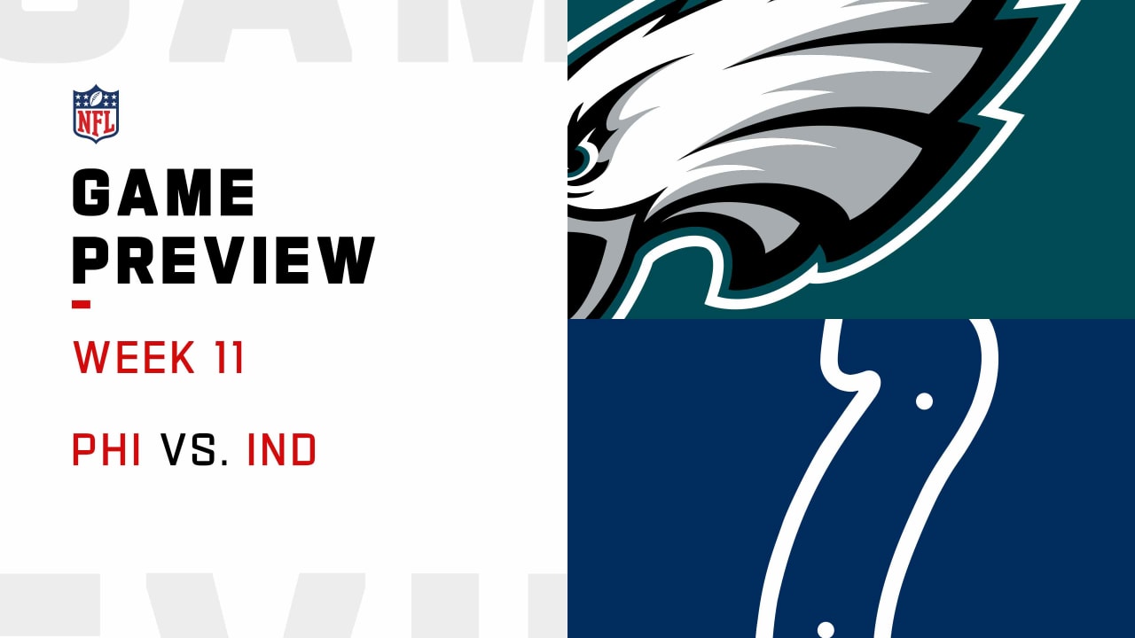 How to Watch the Philadelphia Eagles vs. Indianapolis Colts - NFL Week 11