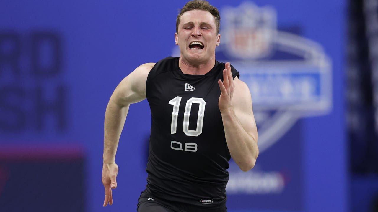 NFL draft: EJ Perry cleans up at the 2022 NFL Scouting Combine