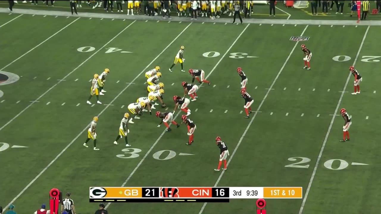 Emanuel Wilson, Packers run past Bengals