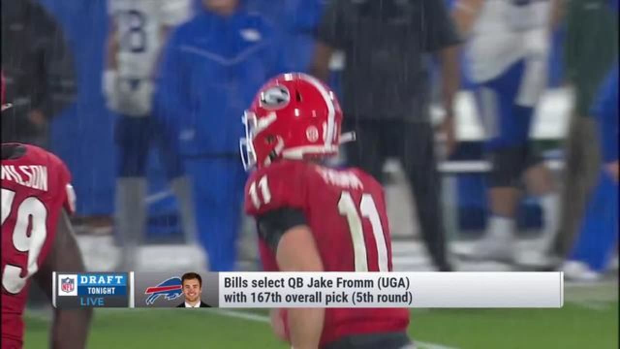 NFL Draft: Buffalo Bills select UGA QB Jake Fromm in fifth round