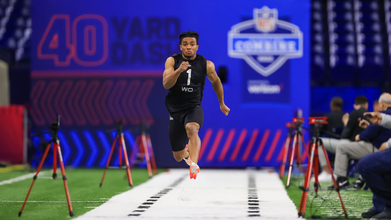 Calvin Austin III electrifies NFL Scouting Combine with 4.32 40yard