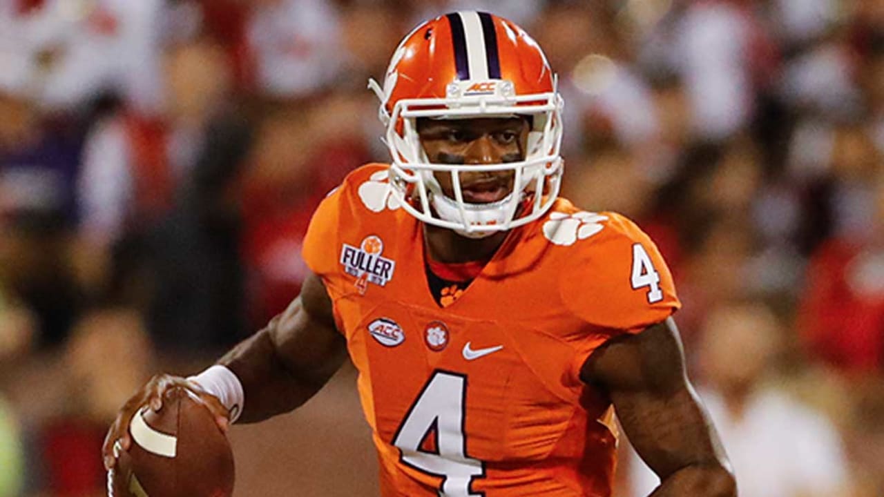 Before playing for Clemson, Deshaun Watson was an Atlanta Falcons ball boy  