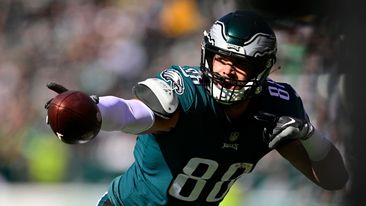 Playoff Moments: Philadelphia Eagles tight end Dallas Goedert's one-handed  catch for a touchdown