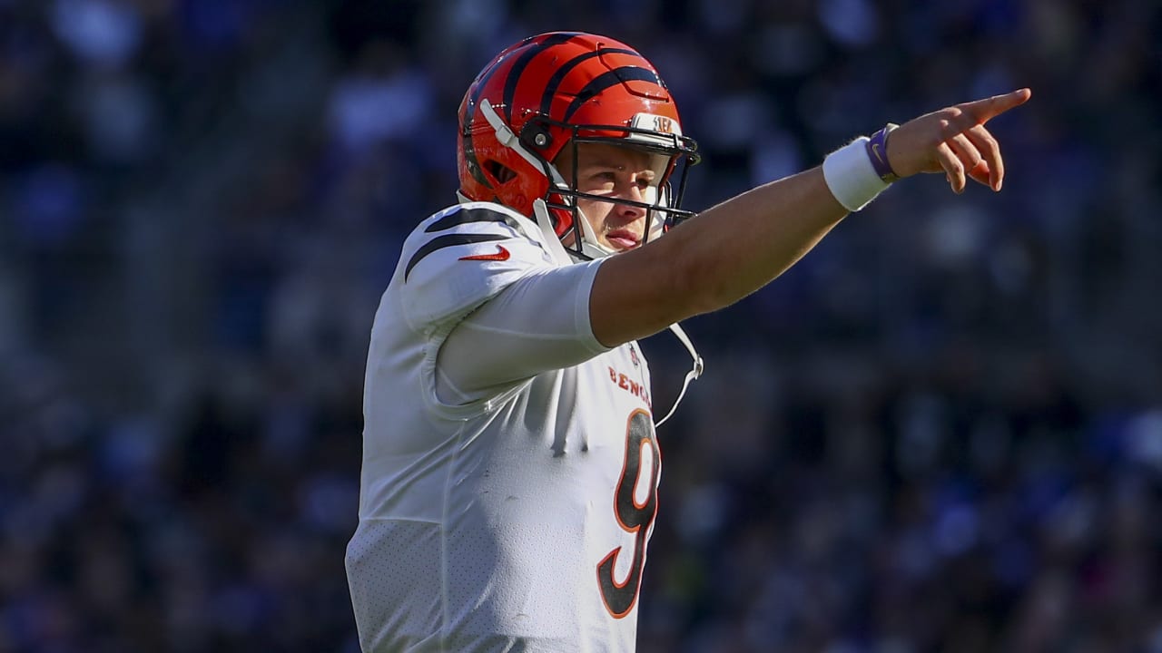 Joe Burrow throws for 345 yards during Bengals-Falcons first half