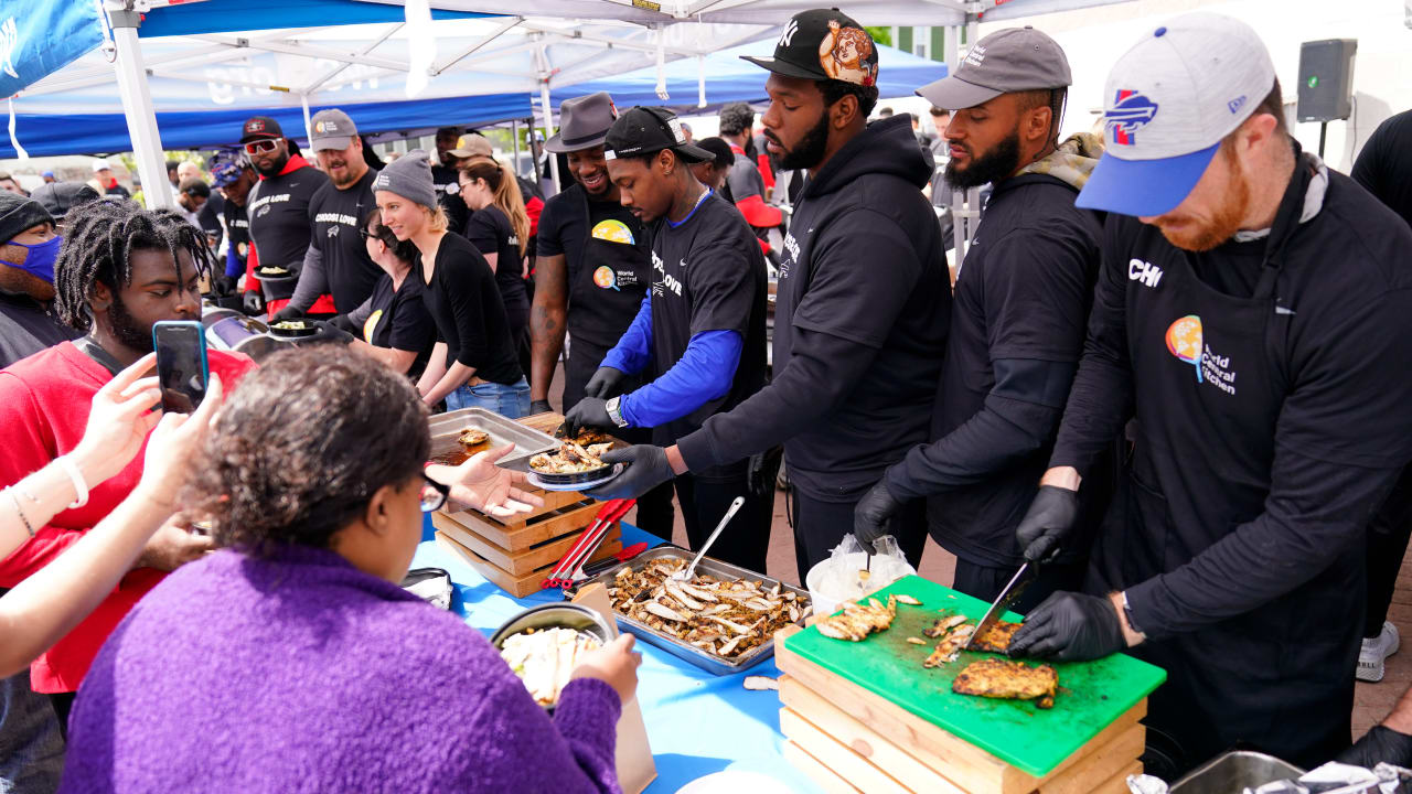 General manager Brandon Beane and Buffalo Bills pay respects to victims(01)