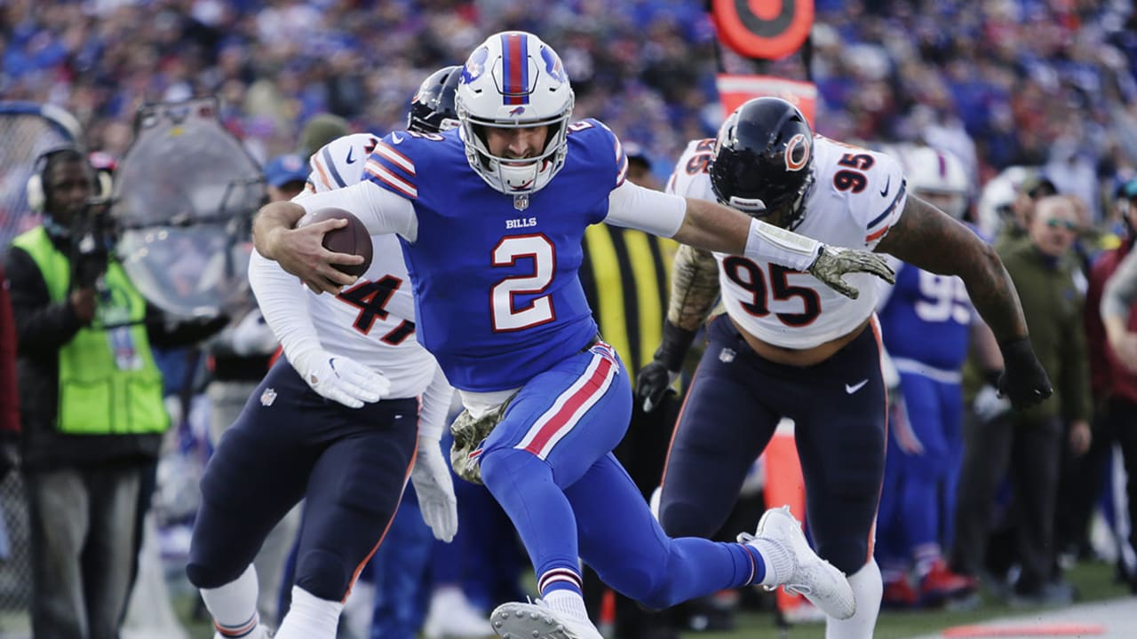 Nathan Peterman, the Buffalo Bills quarterback, keeps on throwing  interceptions.