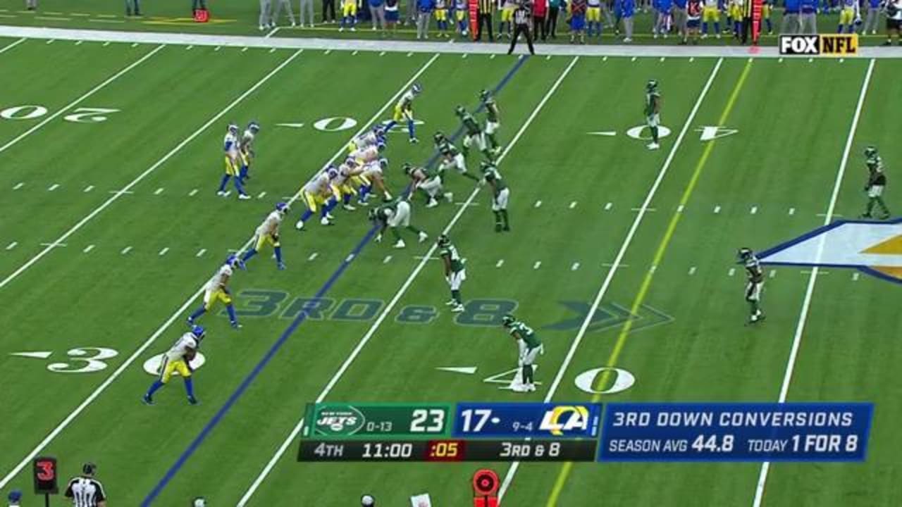 los-angeles-rams-quarterback-jared-goff-moves-the-chains-on-third-down-with-a-16-yard-completion