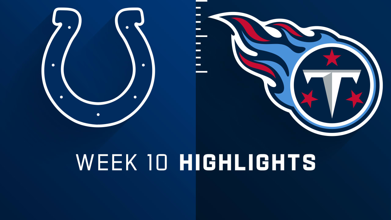 Indianapolis Colts vs. Tennessee Titans highlights