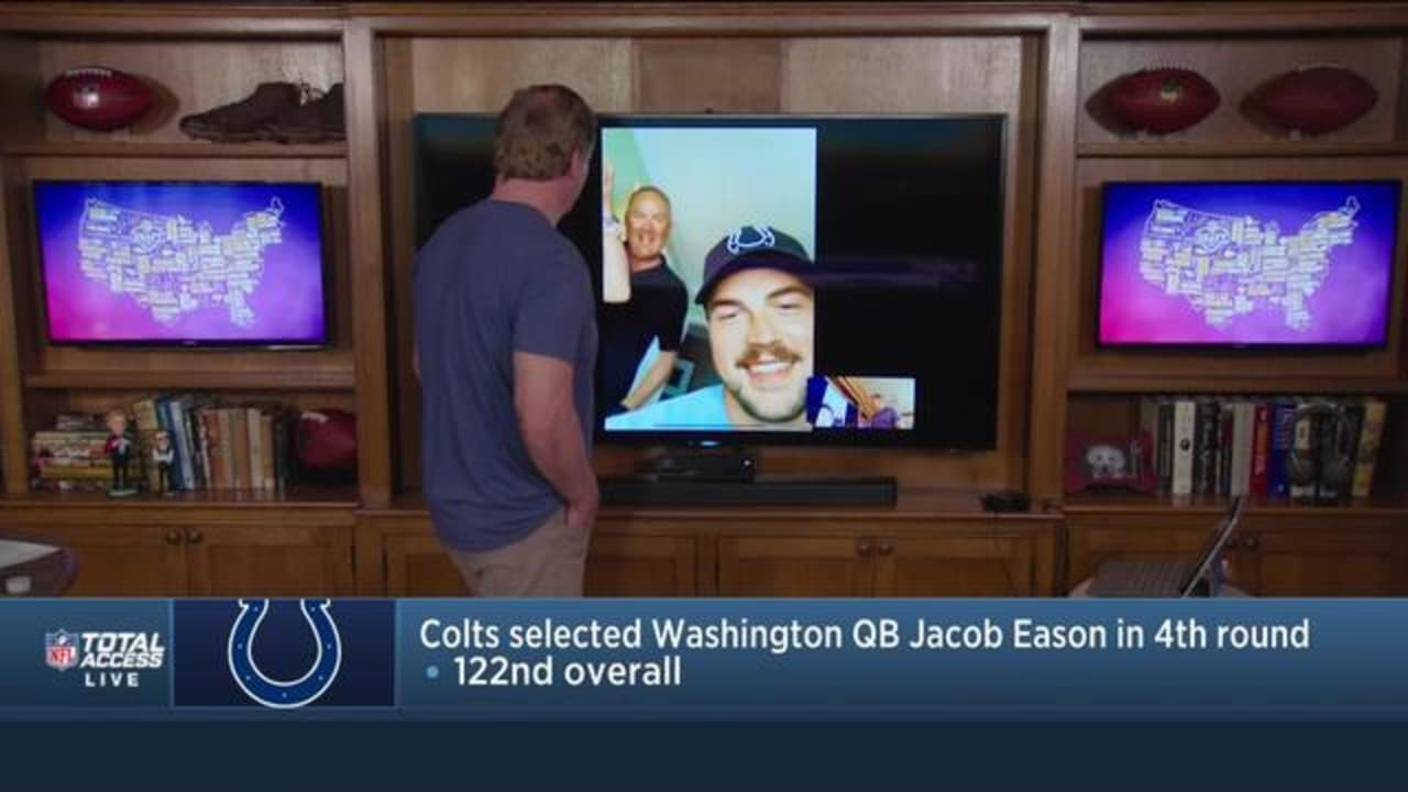 First Look: Jacob Eason Selected 122nd By Colts