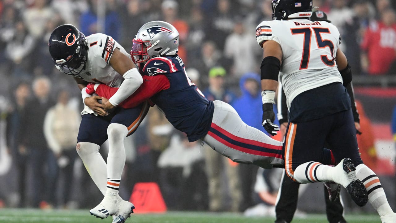 New England Patriots linebacker Matt Judon ravages Chicago Bears' pass