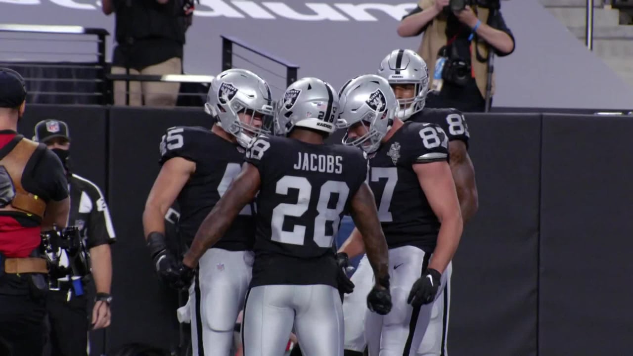 Darren Waller honored as Raiders' Walter Payton NFL Man of the Year nominee  in pregame celebration