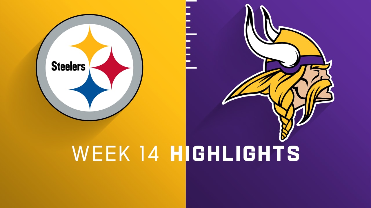 Steelers vs. Vikings Week 14 Highlights