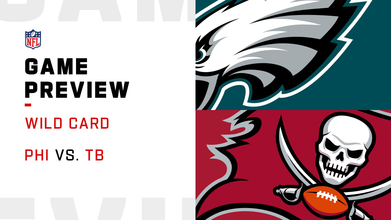 Tampa Bay Buccaneers Host Philadelphia Eagles 2021 Playoffs Wild Card Round  Two Seed