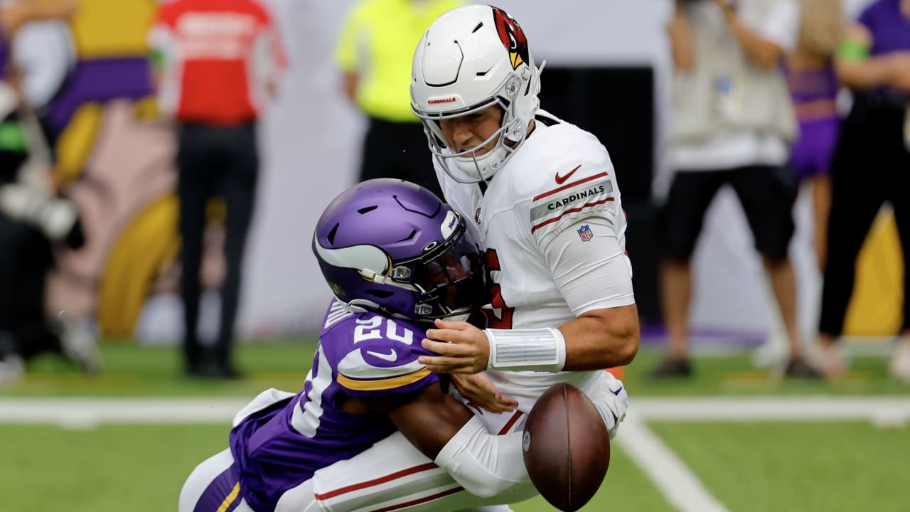 Can't-Miss Play: Minnesota Vikings rookie safety Jay Ward lays the BOOM on  sack fumble vs. Arizona Cardinals