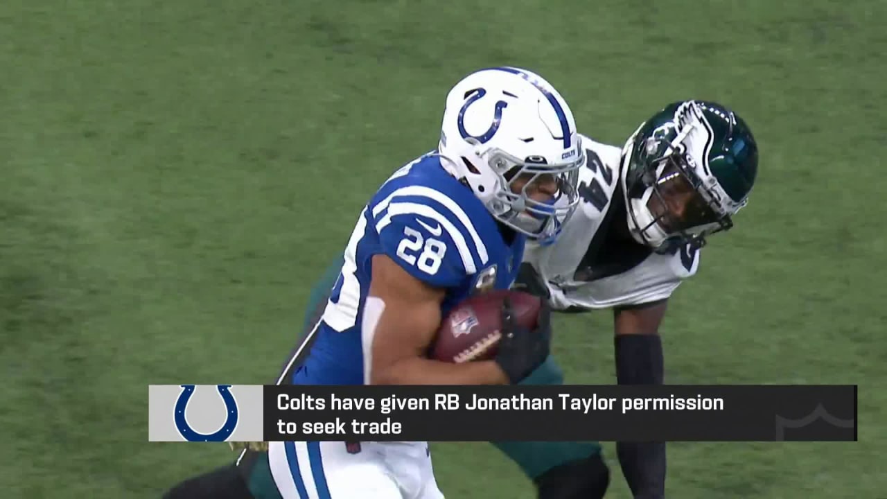 NFL Network Insider Tom Pelissero on latest for Indianapolis Colts running  back Jonathan Taylor, Las Vegas Raiders running back Josh Jacobs