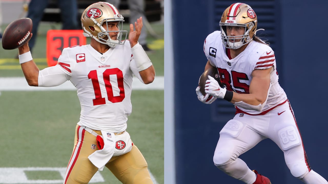 George Kittle supports Jimmy Garoppolo's return as 49ers' starter