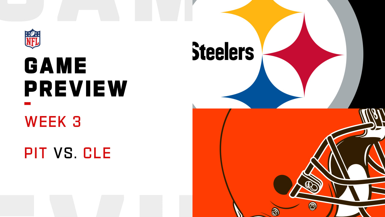 Pittsburgh Steelers vs. Cleveland Browns NFL Week 3 schedule, TV