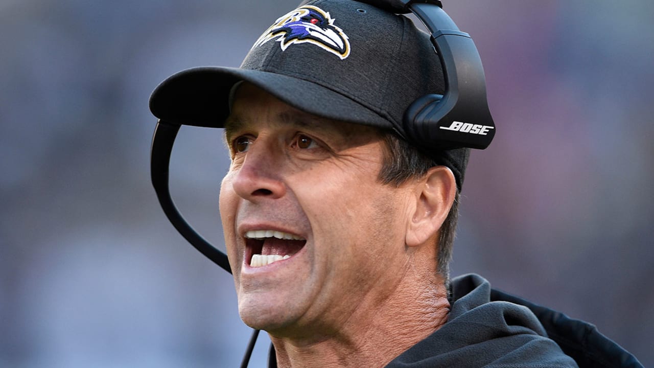 Ravens Head Coach John Harbaugh Signs a New Four-Year Contract