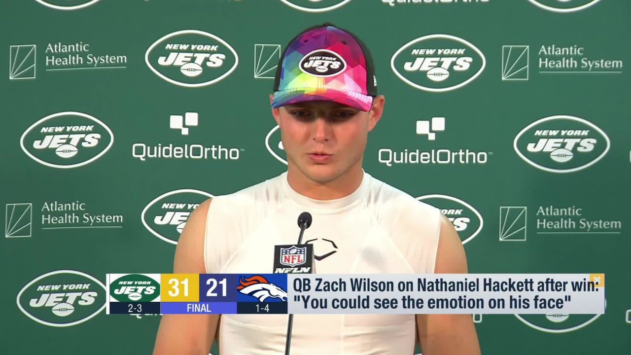 Jets QB Zach Wilson is a yo-yo guy (video)