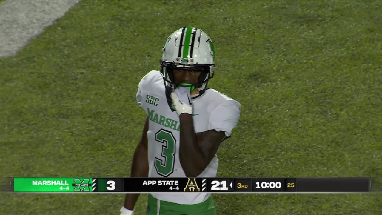 Appalachian State Mountaineers wide receiver Dalton Stroman's 41yard